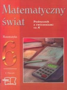 Okładka książki Matematyczny świat podr i ćw 6/4 MAC
