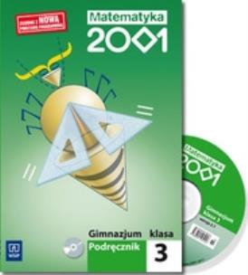 Okładka książki Matematyka GIM 2001 3  podr (CD Gratis) WSiP