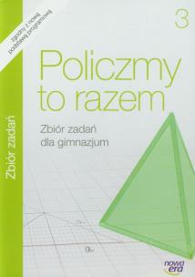 Okładka książki Matematyka GIM 3 Policzmy to razem Zbiór 2012