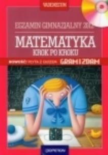 Okładka książki Matematyka Vademecum egzamin gimnazjalny 2012 z płytą CD