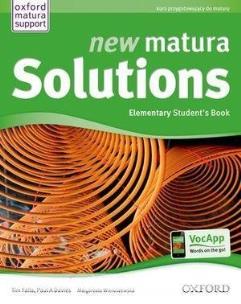 Okładka książki Matura Solutions NEW Elementary 2E SB PL OXFORD