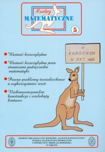 Okładka książki Miniatury matematyczne 5 Wartość bezwzględna