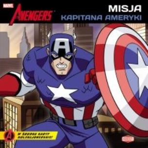 Okładka książki Misja Kapitana Ameryki