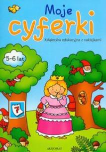 Okładka książki Moje cyferki 5-6 lat