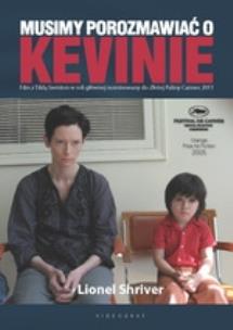 Okładka książki Musimy porozmawiać o Kevinie okł. filmowa