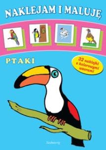 Okładka książki Naklejam i maluję Ptaki
