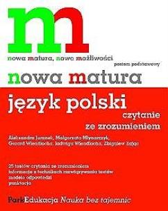Okładka książki Nowa Matura w.2009 - J. Polski czytanie PARK/PWN