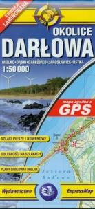 Okładka książki Okolice Darłowa Mapa turystyczna
