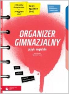 Okładka książki Organizer gimnazjalny. Język angielski. Książka+CD