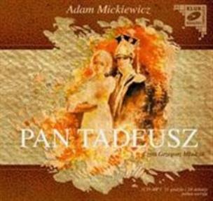 Okładka książki Pan Tadeusz CD MP3 - Audiobook