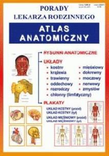 Okładka książki Porady lek. rodzinnego. Atlas anatomiczny