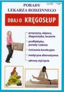 Okładka książki Porady lek. rodzinnego. Dbaj o kręgosłup