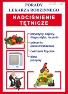 Okładka książki Porady lek. rodzinnego. Nadciśnienie tętnicze