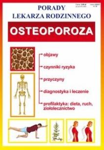 Okładka książki Porady lek. rodzinnego. Osteoporoza