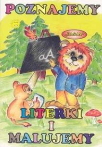 Okładka książki Poznajemy literki i malujemy PASJA