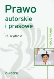 Okładka książki Prawo autorskie i prasowe