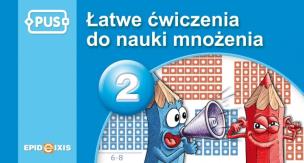 Okładka książki PUS Łatwe ćwiczenia do nauki mnożenia 2