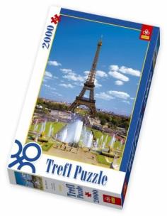 Okładka książki Puzzle 2000 Wieża Eiffla TREFL