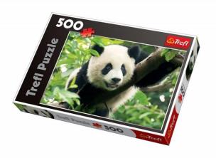 Okładka książki Puzzle 500 Panda TREFL