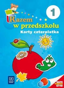Okładka książki Razem w przedszkolu 4-latka KP 1 WSIP