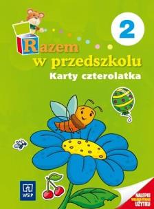 Okładka książki Razem w przedszkolu 4-latka KP 2 WSIP