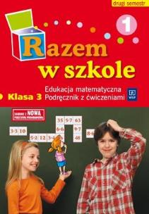 Okładka książki Razem w szkole SP 3 Edukacja matematyczna 2/1 WSIP