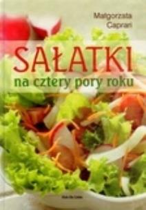Okładka książki Sałatki na cztery pory roku