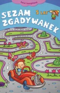 Okładka książki Sezam zgadywanek 5 lat
