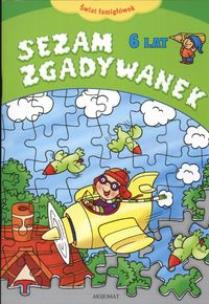 Okładka książki Sezam zgadywanek 6 lat