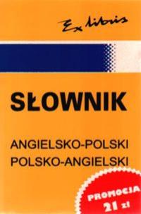 Okładka książki Słownik podr. pol-ang-pol EXLIBRIS