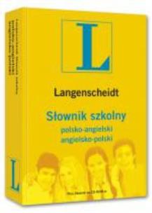 Okładka książki Słownik szkolny pol-ang-pol ''L