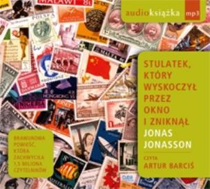 Okładka książki Stulatek, który wyskoczył przez okno i zniknął - Audiobook