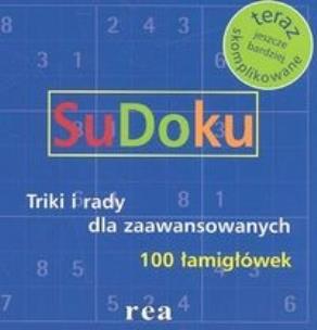 Okładka książki SUDOKU Triki [niebieski] REA