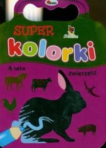 Okładka książki Super kolorki Zwierzęta
