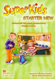 Okładka książki SuperKids  NEW Starter SB CD Gratis MACMILLAN