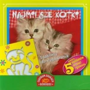 Okładka książki Szablony do rysowania Najmilsze kotki