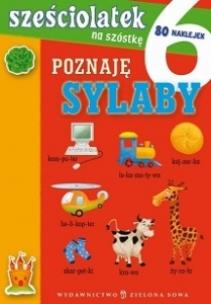 Okładka książki Sześciolatek na szóstkę. Poznaję sylaby