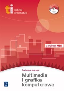 Okładka książki Technik informatyk - Multimedia i grafika +CD WSiP