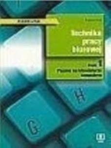 Okładka książki Technika pracy biurowej cz.1 Pisanie na klaw. WSiP