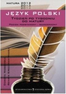 Okładka książki Tydzień po tygodniu do matury Język Polski