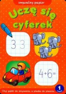 Okładka książki Uczę się cyferek 1