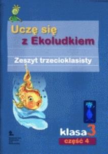 Okładka książki Uczę się z Ekoludkiem 3/4 zeszyt ŻAK