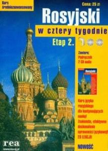 Okładka książki W 4  tygodnie ETAP 2 rosyjski (CD Gratis) REA