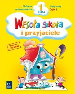 Okładka książki Wesoła szkoła i przyjaciele 1/1 KP w.2011 WSiP