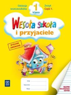 Okładka książki Wesoła szkoła i przyjaciele 1/1 zeszyt w.2011 WSiP