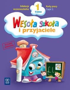 Okładka książki Wesoła szkoła i przyjaciele 1/2 KP w.2011 WSiP
