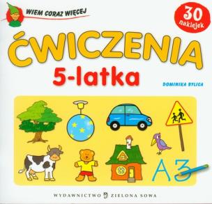 Okładka książki Wiem coraz więcej. Ćwiczenia 5-latka