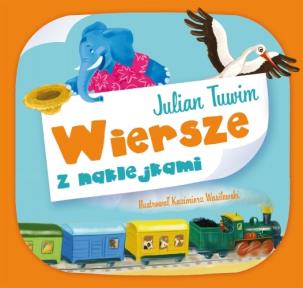 Okładka książki Wiersze z naklejkami - Julian Tuwim