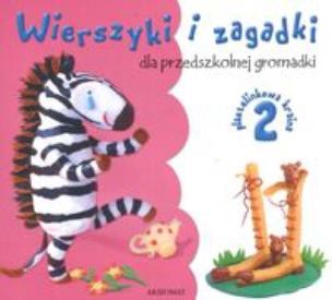 Okładka książki Wierszyki i zagadki dla przedszkolnej 2
