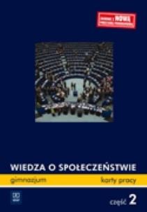 Okładka książki WOS GIM cz.2 Karty Pracy w. 2010 WSIP